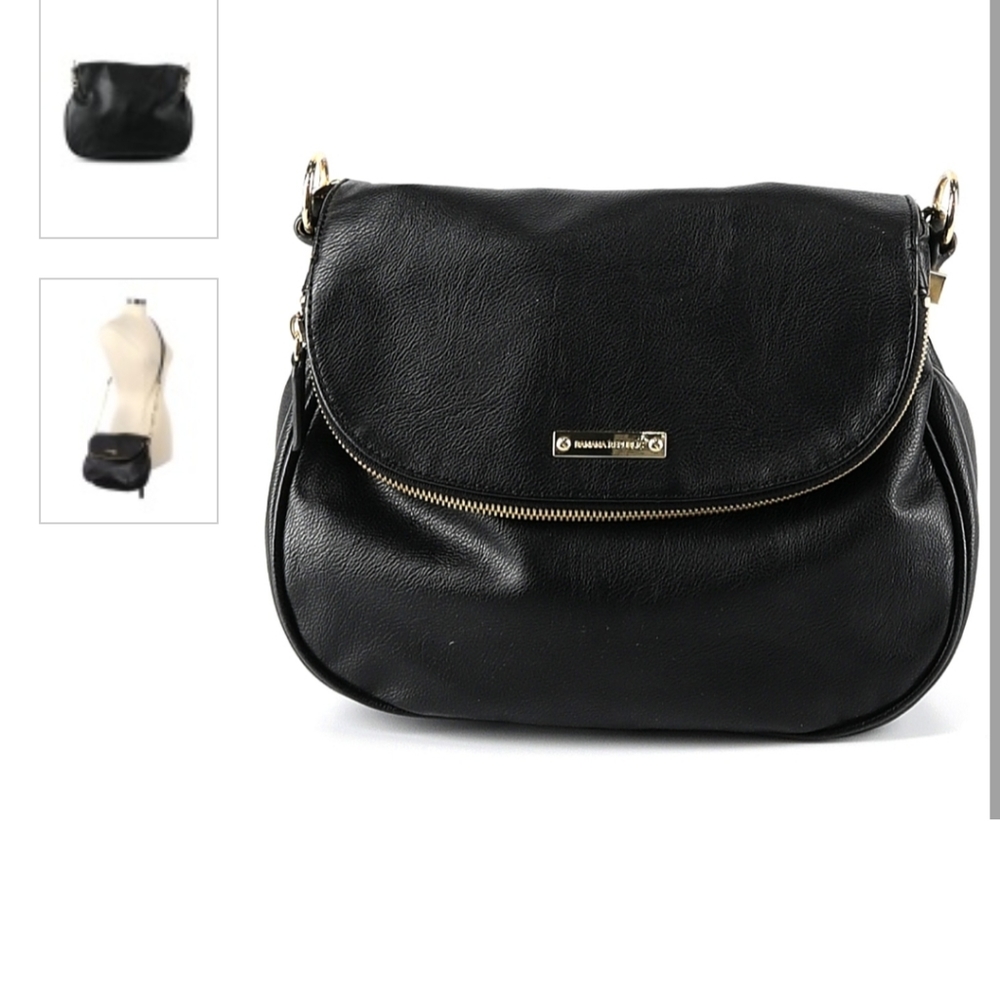 Banana Republic Leather Crossbows purse